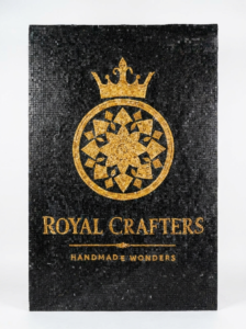 Royal Crafter Logo Mosaic Art